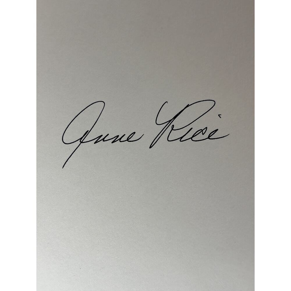 Taltos: Lives of the Mayfair Witches - Hardcover By Rice, Anne- Signed- EUC 1994 - Picture 5 of 8
